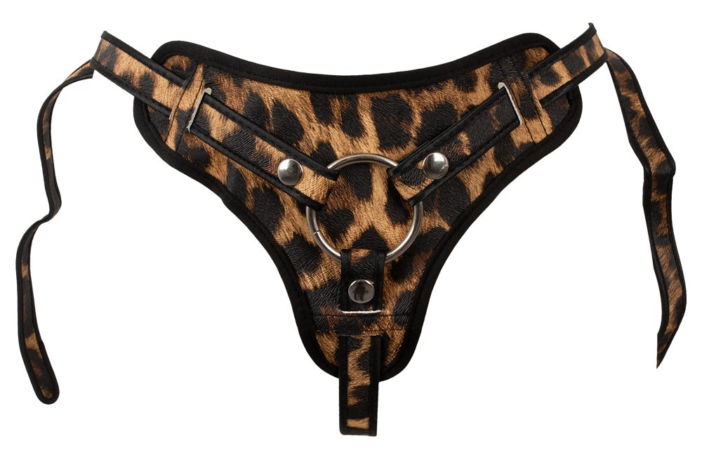 EXCELLENT POWER | Leopard Frenzy Deluxe Strap-On