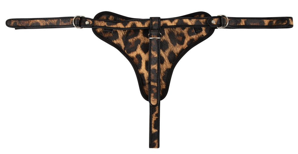 EXCELLENT POWER | Leopard Frenzy Deluxe Strap-On