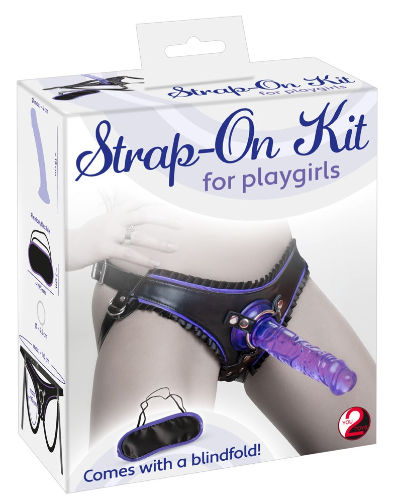 YOU2TOYS | Strap-on kit for playgirls blindfold