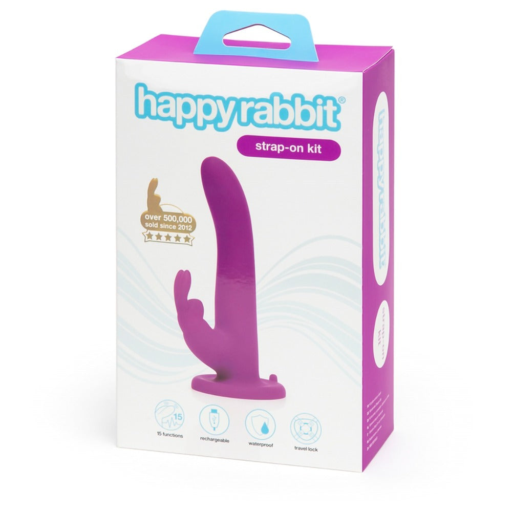 HAPPY RABBIT | Vibrerende strap-on