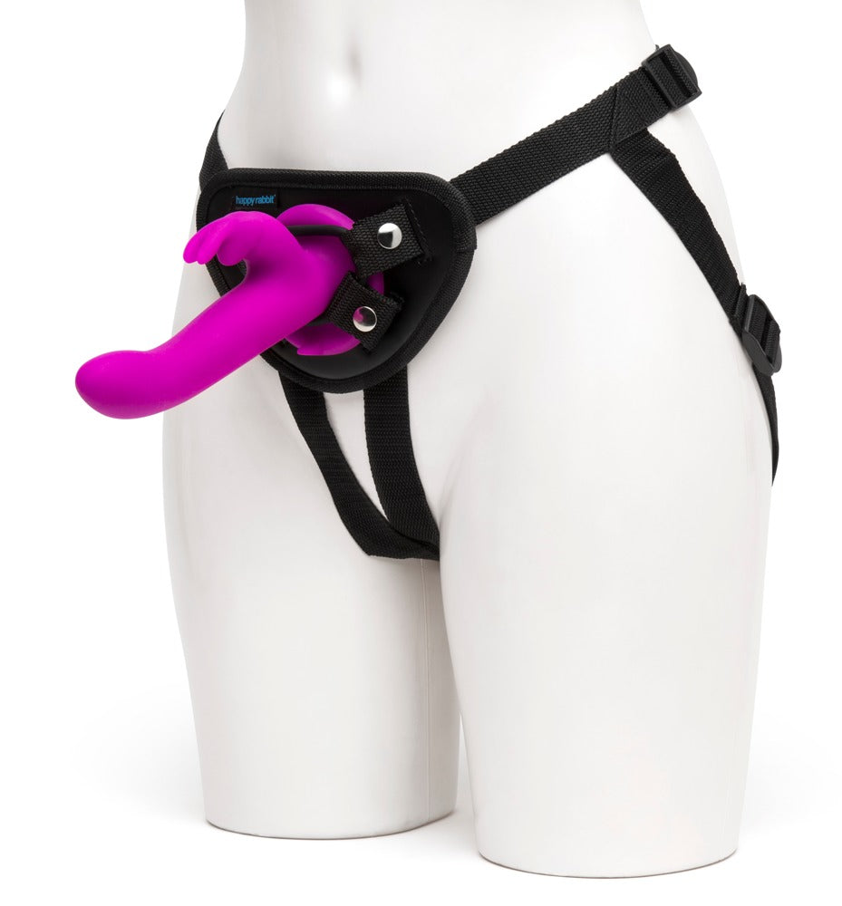 HAPPY RABBIT | Vibrerende strap-on