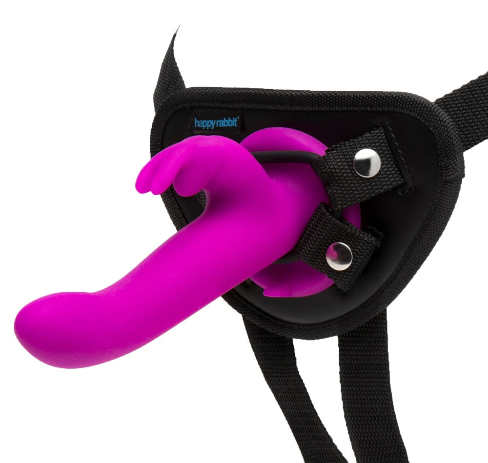 HAPPY RABBIT | Vibrerende strap-on