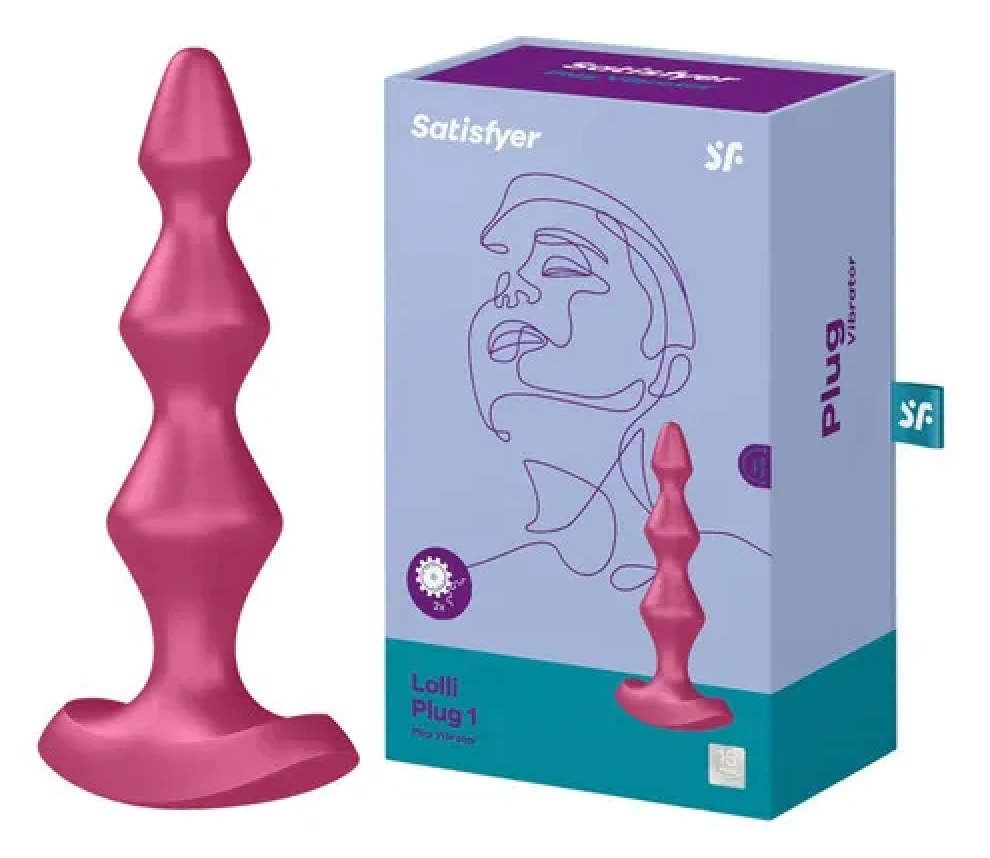 SATISFYER | Lolli Plug 1 Analvibrator sort