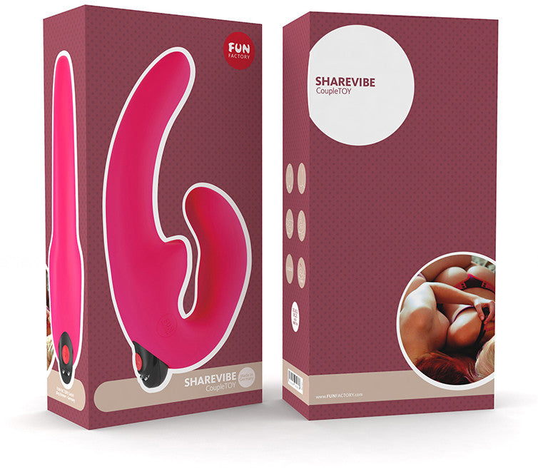 FUN FACTORY | Sharevibe strap-on vibrator rosa