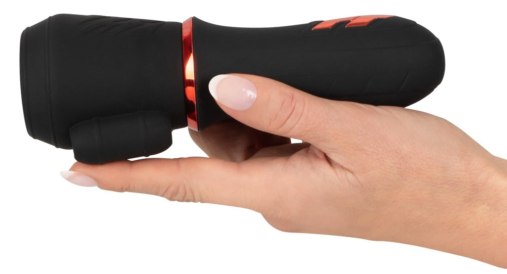 REBEL | Gear Glans intens vibrerende Masturbator for Menn