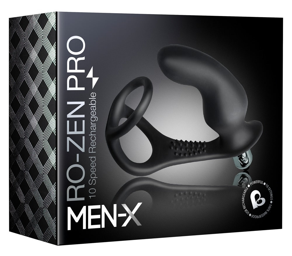 ROCKS-OFF | Ro-Zen Pro Cock Ring with Butt Plug