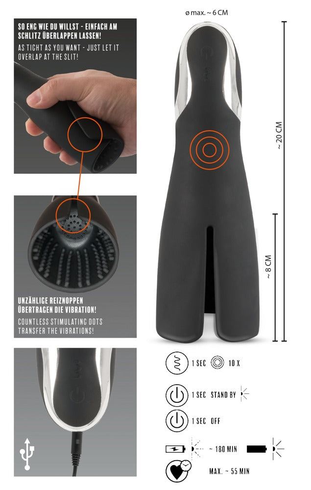 REBEL | Strong Vibrating Mastrubator