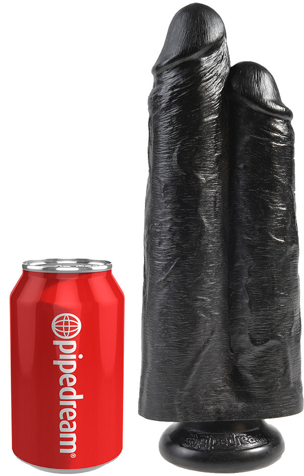 KING COCK | Dobbeldildo Two Cocks One Hole 23 cm