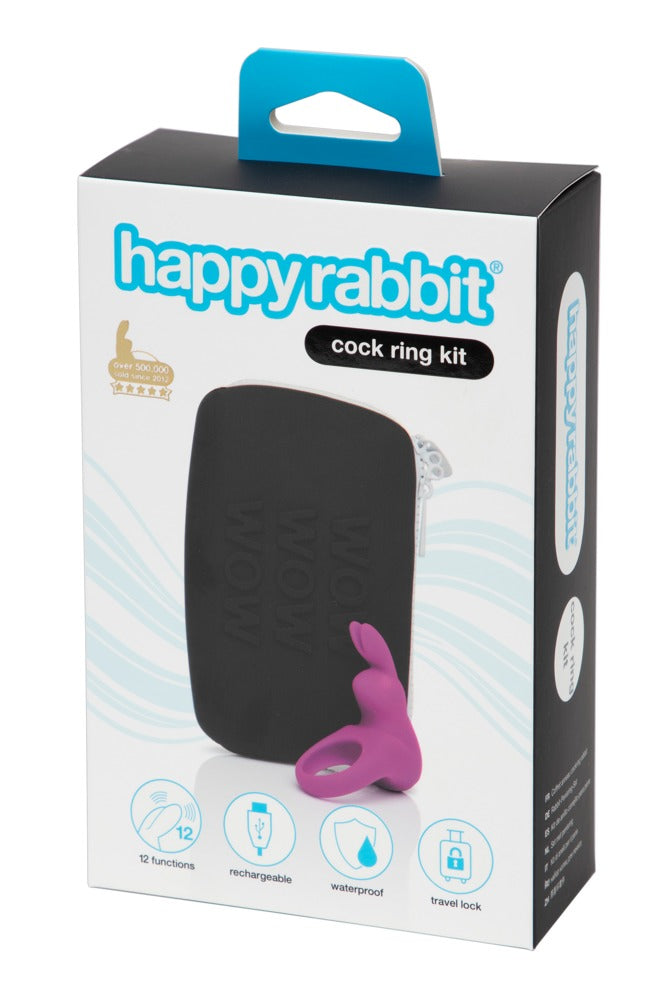 HAPPY RABBIT | Penisring med vibrasjon for klitorisstimulering