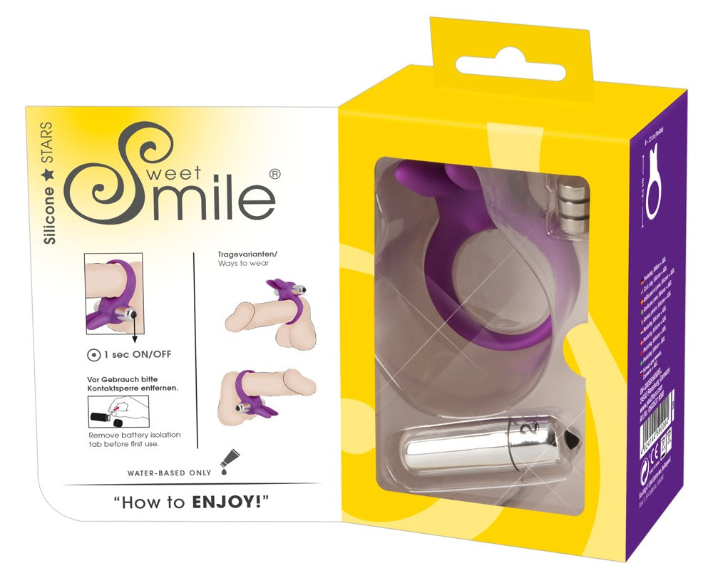 SWEET SMILE | Penisring med vibrasjon