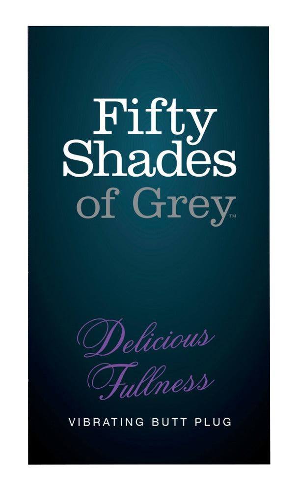 FIFTY SHADES OF GREY | Delicious Fullness Vibrating Butt Plug