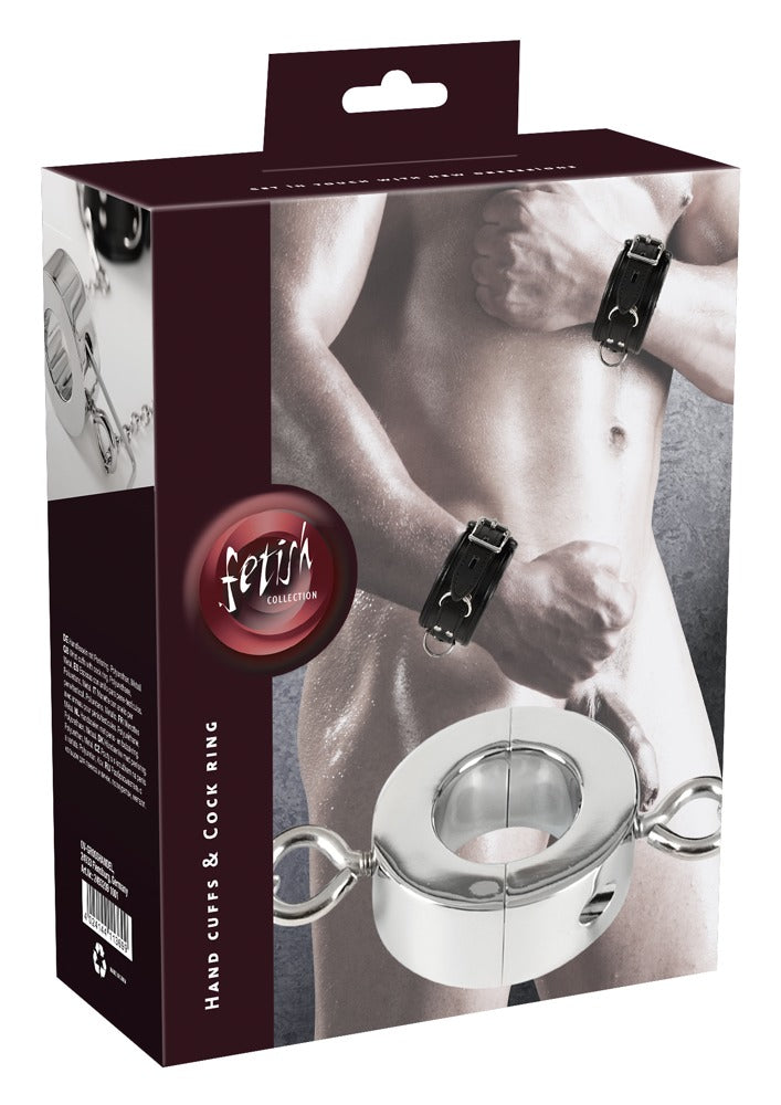 FETISH COLLECTION | Penisring med håndjern sexleketøy for par