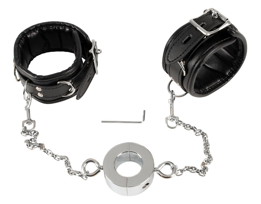 FETISH COLLECTION | Penisring med håndjern sexleketøy for par