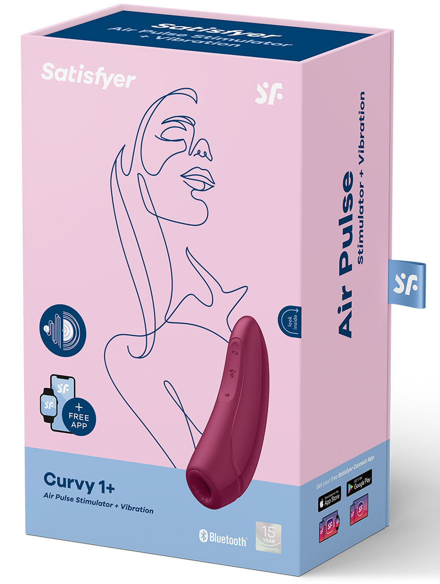 SATISFYER | Curvy 1+ klitorisstimulator med appstyring