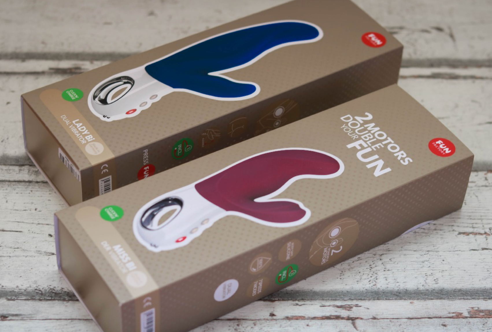FUN FACTORY | Lady rabbitvibrator rosa