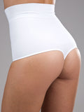 OAKEYSI | High waist shaping thong hvit, shapewear truse