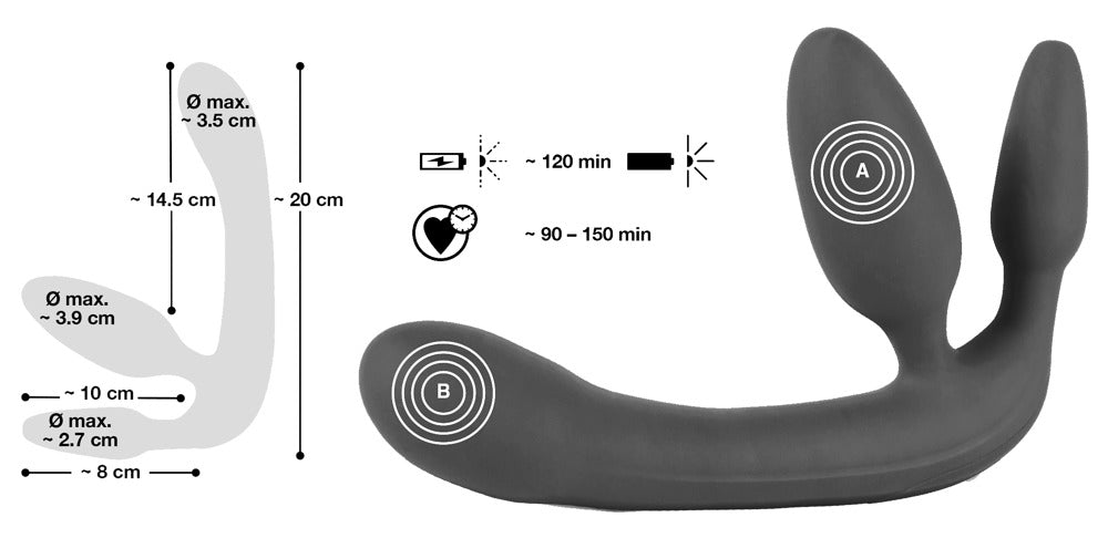 STRAPLESS STRAP-ON | Trio