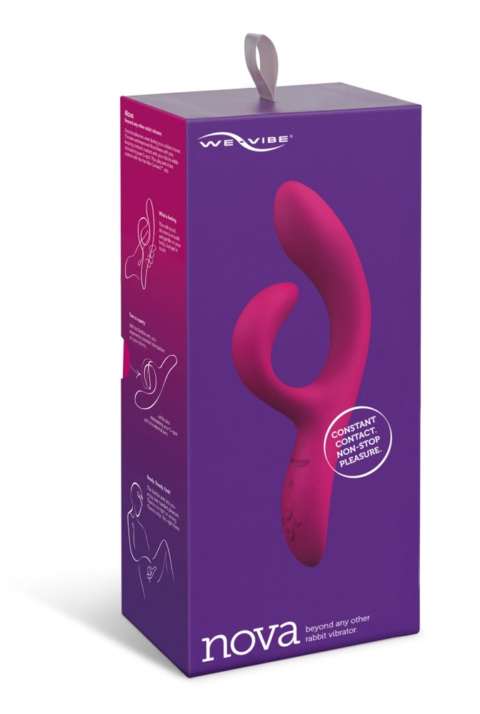 WE-VIBE | Nova 2 rabbitvibrator rosa