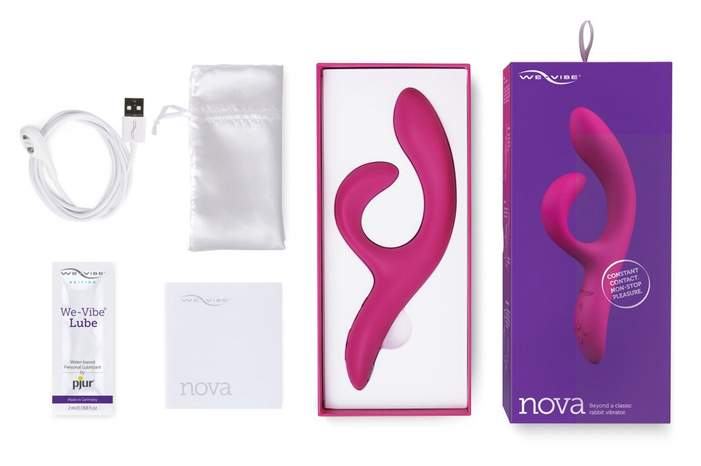 WE-VIBE | Nova 2 rabbitvibrator rosa