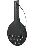 FEELME | Hidden Desire Love Me Tender Paddle lærpisk med metallringer