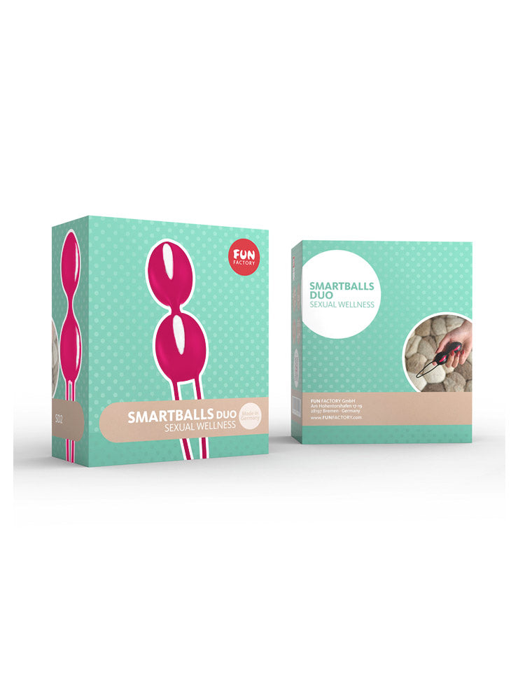 FUN FACTORY | Smartballs Duo White/India Red