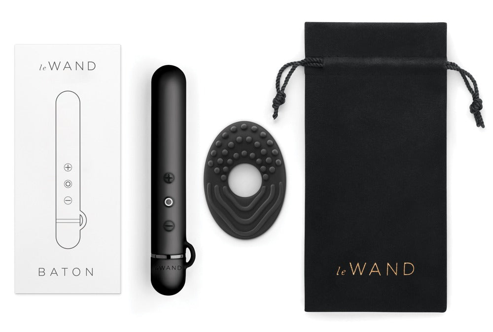 LE WAND | Baton Kraftig vibrator svart