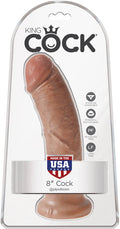 KING COCK | Realistisk Dildo 20 cm med Sugekopp