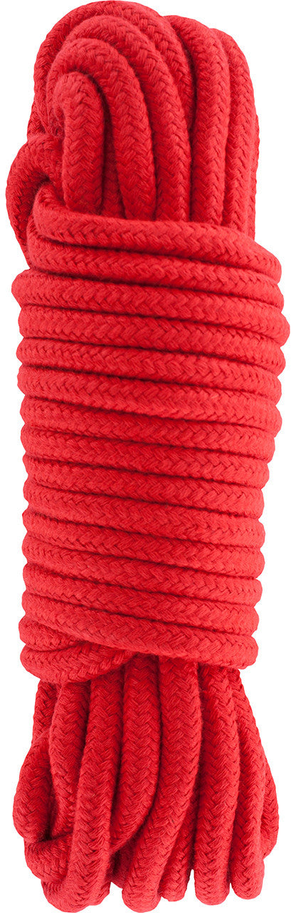 FEELME | Bondagerep rød – mykt bomullsrep 10 meter for fiksering og…