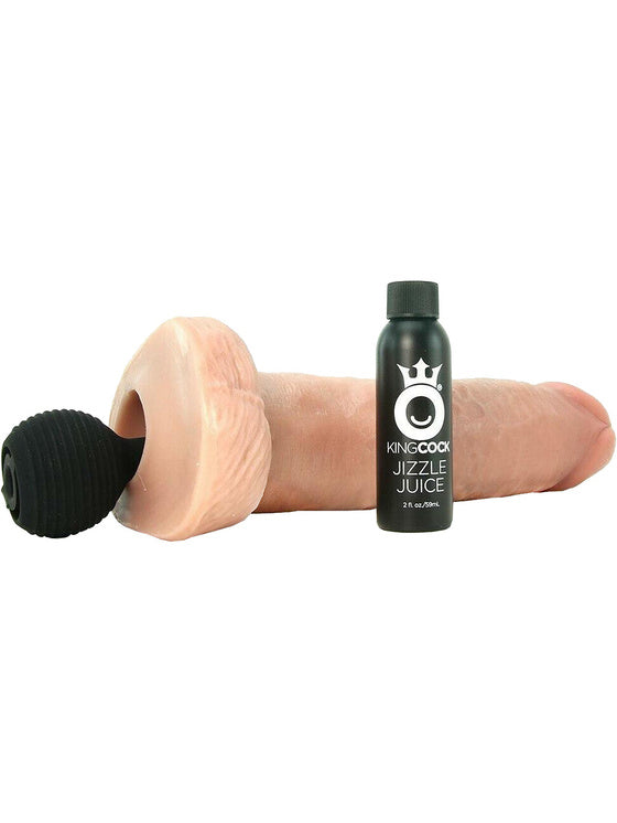 KING COCK | Squirting Cock dildo med sprutefunksjon 20 cm