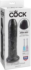 KING COCK | Uncut Dildo 18 cm