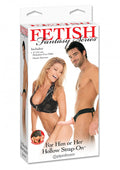 FETISH FANTASY SERIES | Hollow Strap-On, lys realistisk hul dildo…
