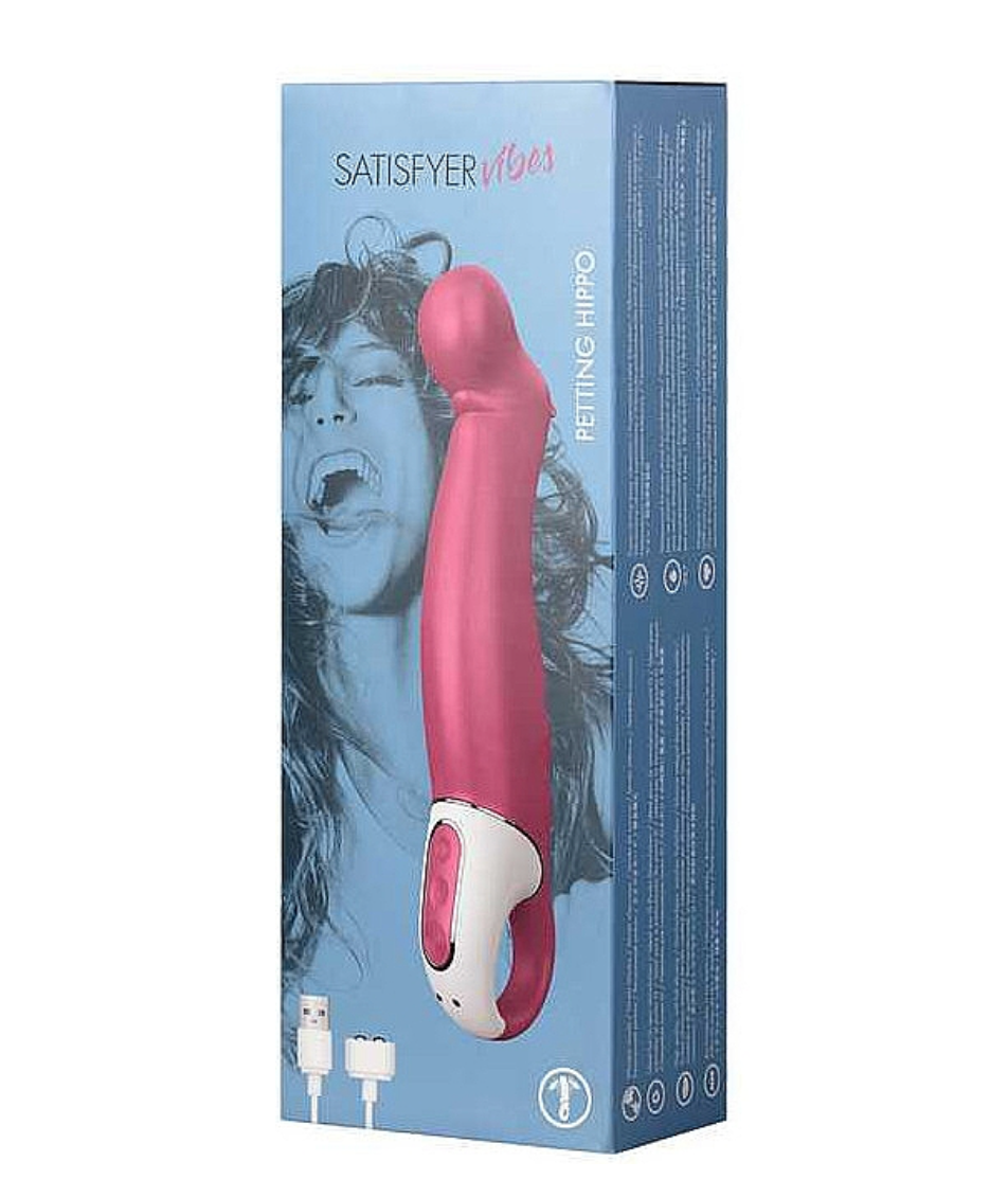 SATISFYER | Vibes Petting Hippo G-punktvibrator lilla