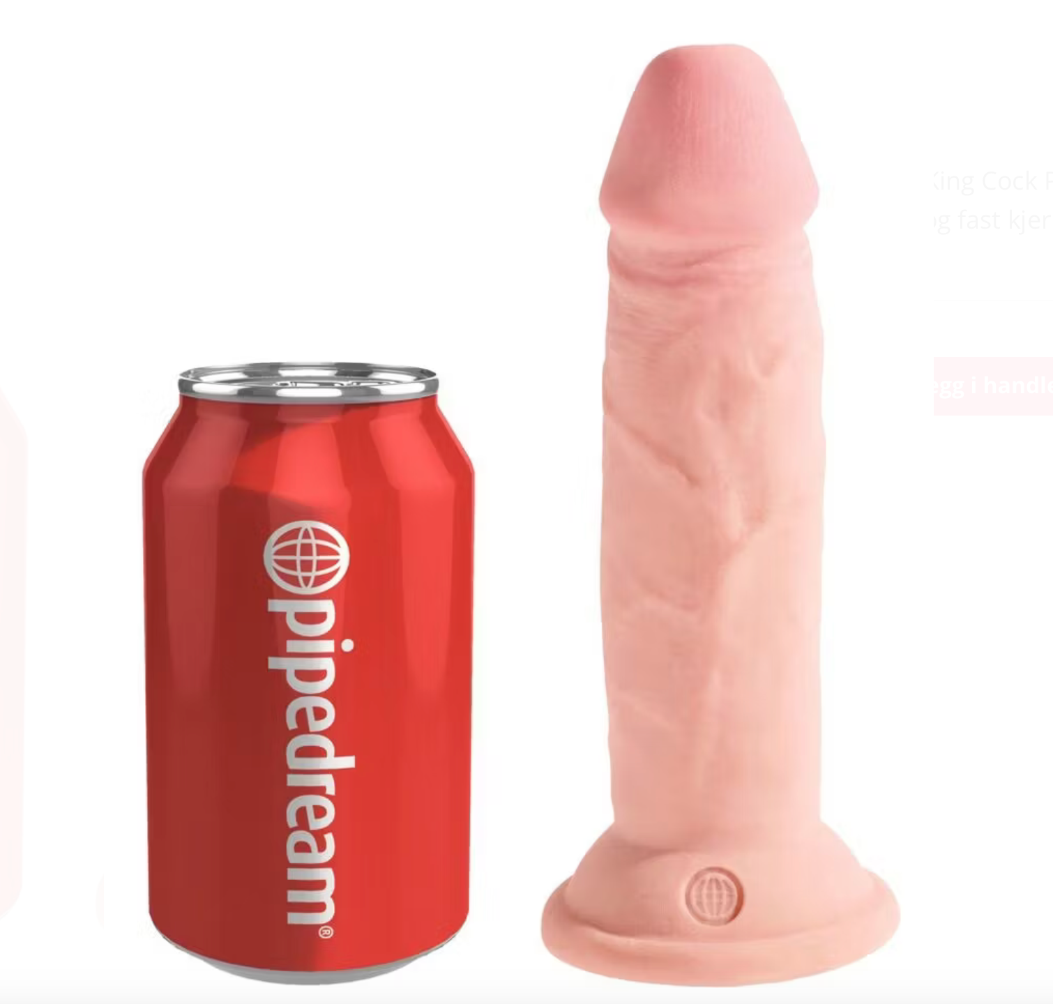 KING COCK | Plus Triple Density Dildo 15 cm sugekopp