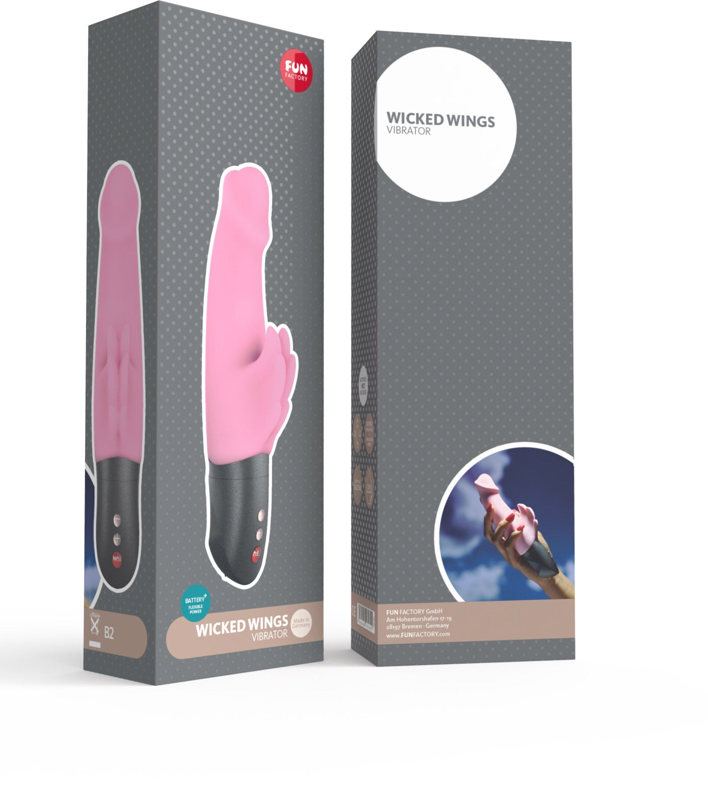 FUN FACTORY | Wicked Wings rabbitvibrator