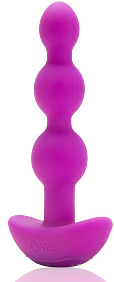 BVIBE | Triplet Beads – lilla, Eksklusiv Vibrerende Analplugg med…
