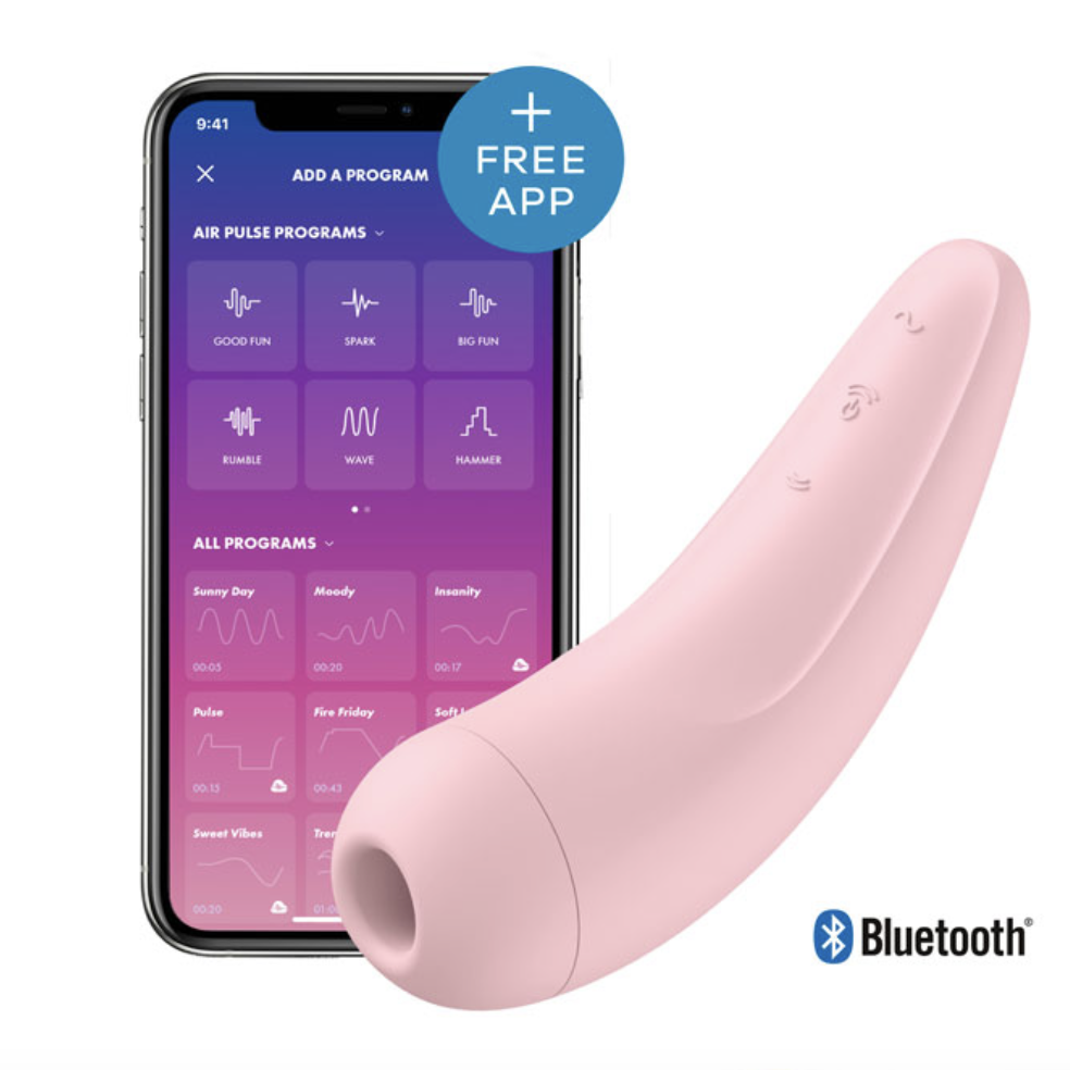 SATISFYER | Curvy 2+ klitorisstimulator med appstyring
