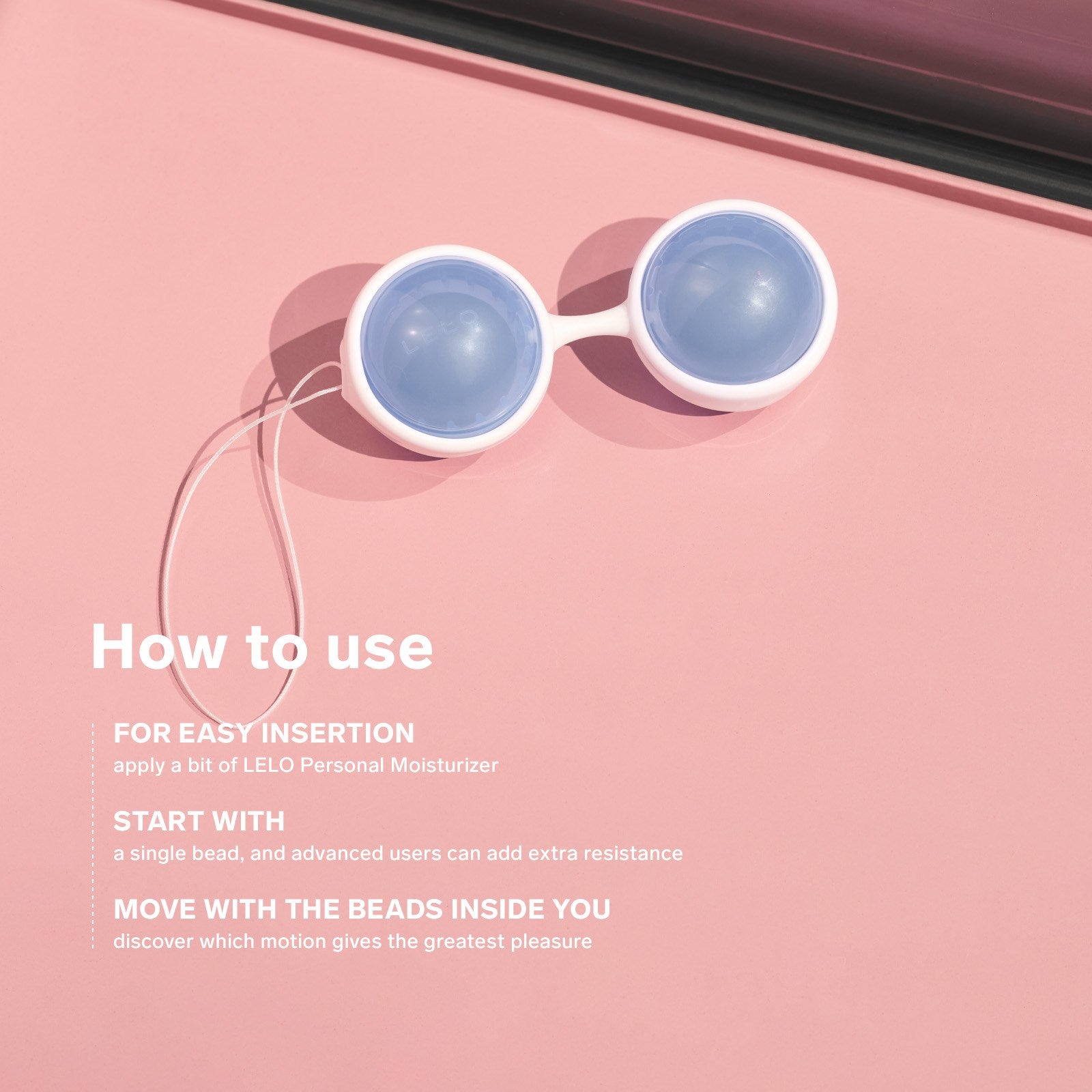 LELO | Luna Beads – Treningsperler for sterkere orgasmer