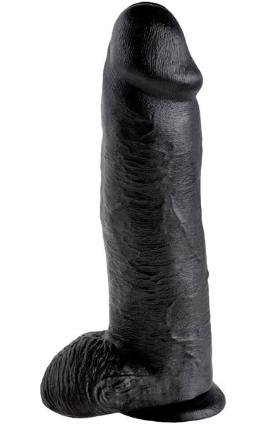 KING COCK | Realistisk Dildo med baller 30 cm