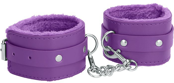 OUCH | ! Leather Wrist Cuffs, Myke Håndjern i flere farger