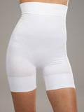 OAKEYSI | High Waist Slimming Shorts – hvit
