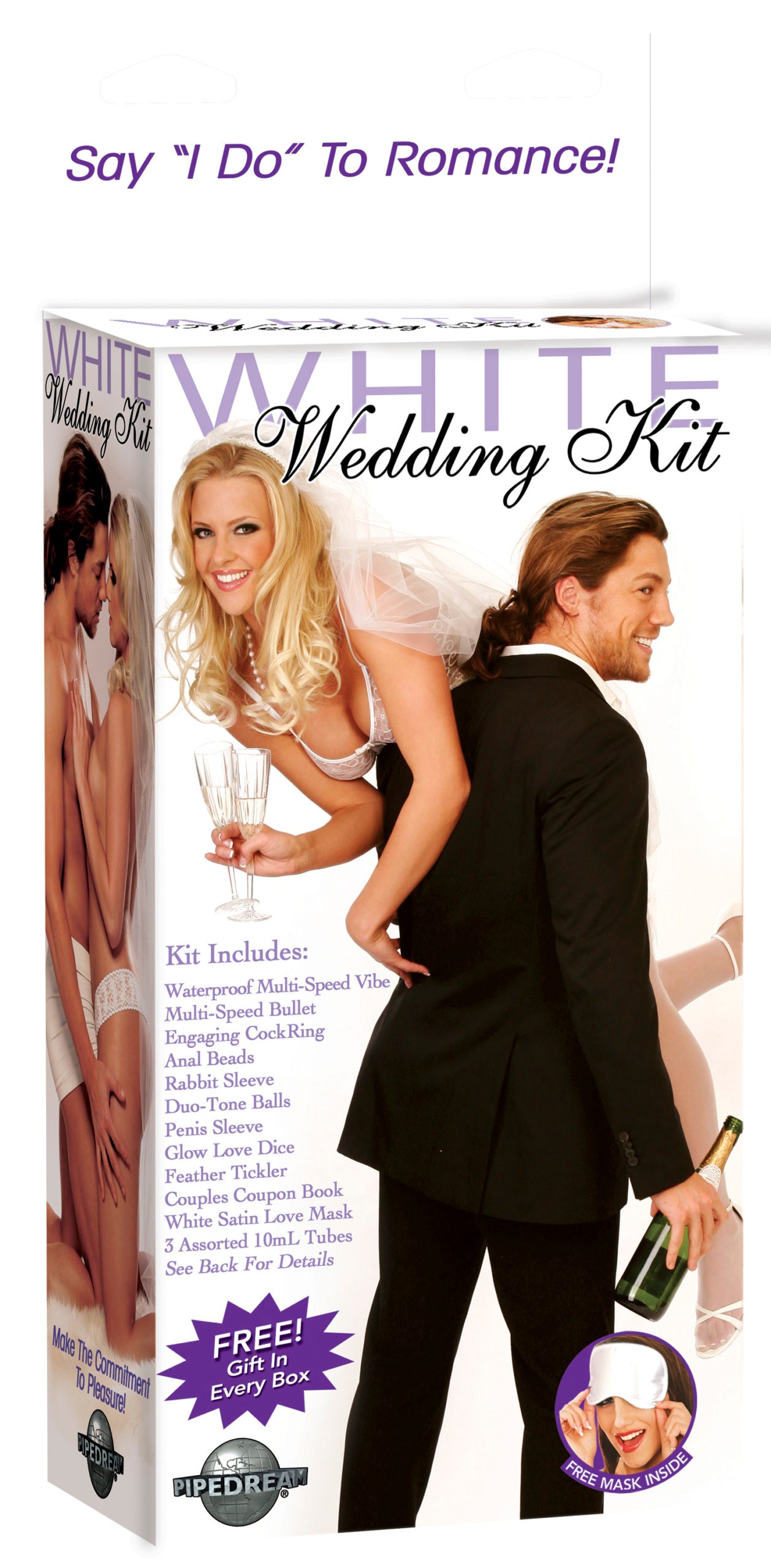 PIPEDREAM | White Wedding Kit – Si «ja» til romantikk og lidenskap
