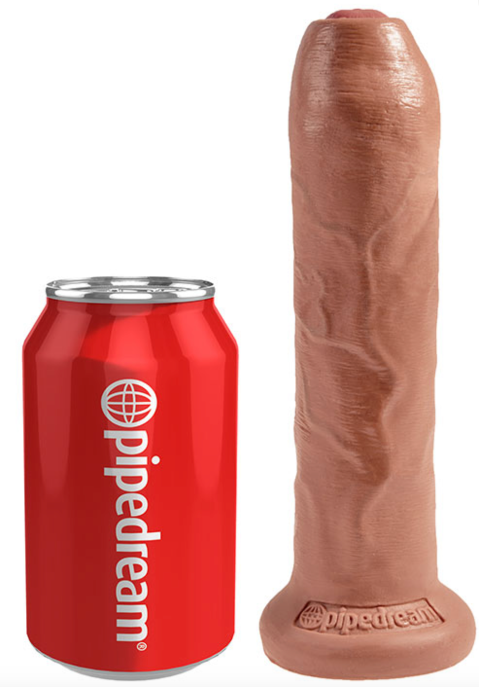 KING COCK | Realistisk Dildo 21 cm Uncut
