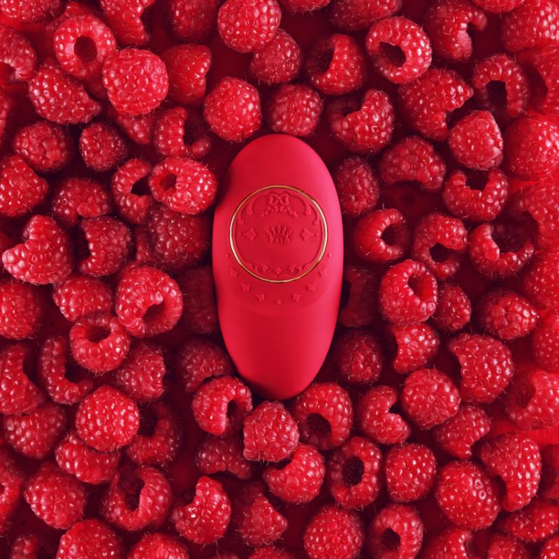 ZALO | Jeanne Personal Massager kraftfull massasjevibrator i rød