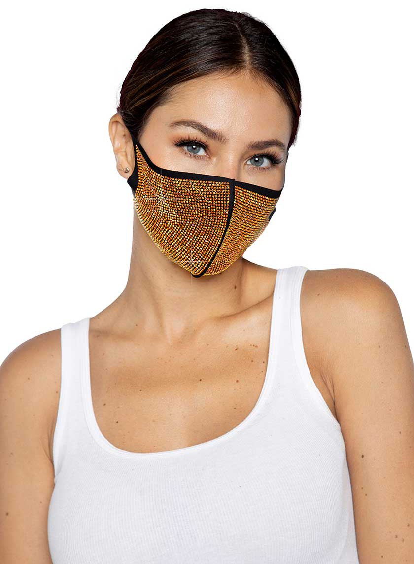 FEELME | Fashion Mask Fleur Rhinestone – glitrende gjenbrukbart…