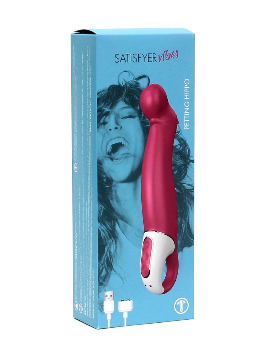 SATISFYER | Vibes Petting Hippo G-punktvibrator lilla
