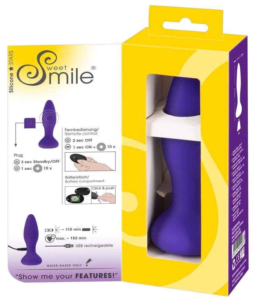 SWEET SMILE | RC Buttplug