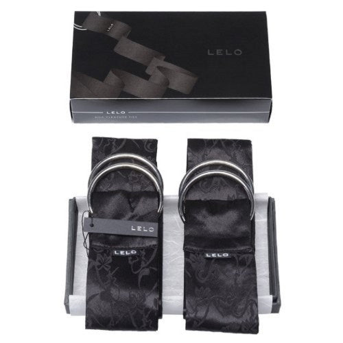 LELO | Silk Bondage Ties Eksklusive silkebånd sort