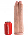 KING COCK | Dobbeldildo Two Cocks One Hole 28 cm