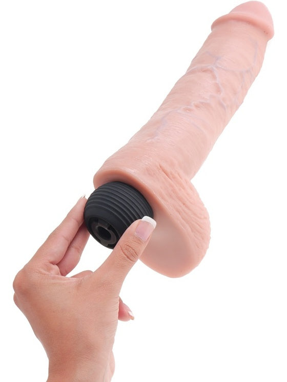 KING COCK | Squirting Cock dildo med sprutefunksjon 20 cm