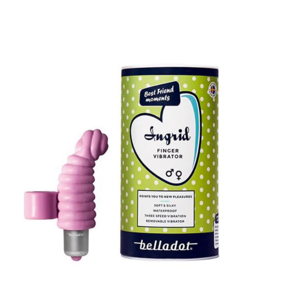 BELLATOT | Belladot Ingrid Fingervibrator – Myk, fleksibel og presis…
